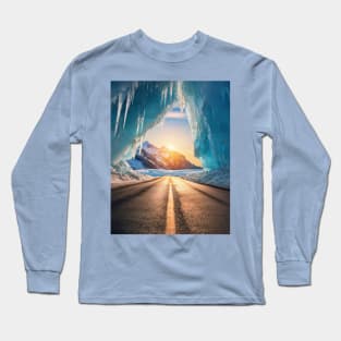 the ice tunnel road Long Sleeve T-Shirt